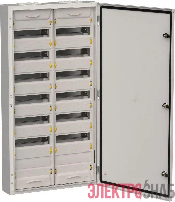 Корпус ЩРн-168 (2х84) TITAN 5 1085х570х140 IP54 метал. сер. IEK TI5-50-N-2X084-54-7035