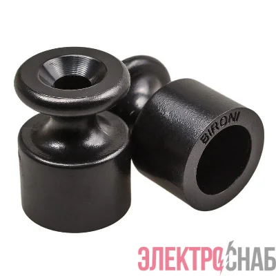 Изолятор ОП пластик черн. (уп.10шт) Bironi B1-551-23-10