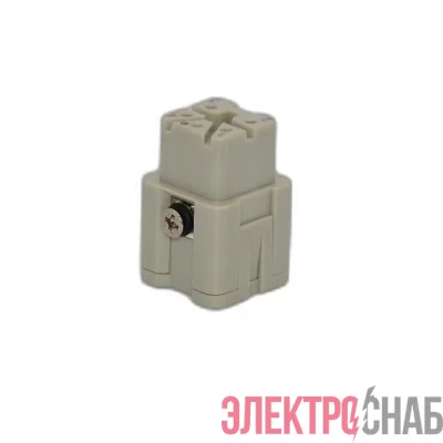Вставка контактная постоянное число полюсов HDC-A-4FTC СТЭЗ 187150204
