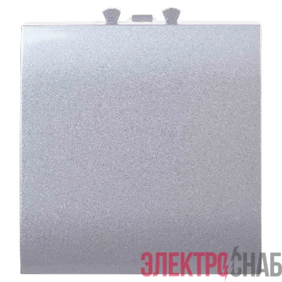 Вывод кабеля модульный "Avanti" "Закаленная сталь" 2 модуля DKC 4404982