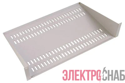 Полка стационарная МС-20 2U нагр. 15кг 19дюйм 200мм сер. ЦМО 892571