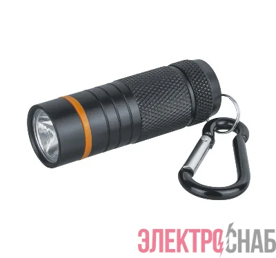 Фонарь 82 314 NPT-KC08-BL-4LR44 брелок. алюм. 1LED (1Вт) 1 реж черн. NAVIGATOR 82314