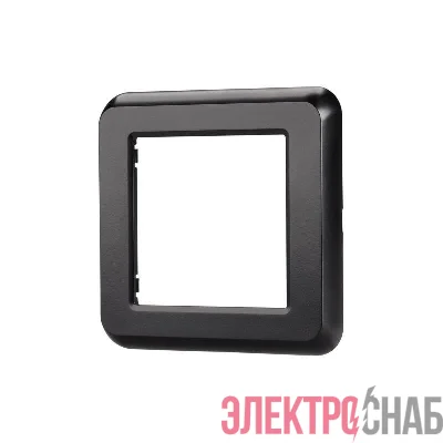 Рамка пластиковая FRM-VERSA-PL-1-BK Arlight 043768