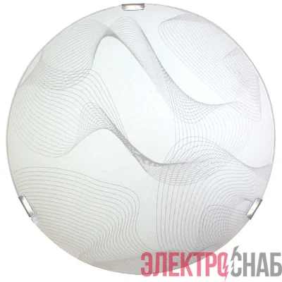 Светильник НПБ 01-2х60-139 М16 "Бриз" 300 2х60Вт E27 IP20 матов. бел./клипсы штамп метал. (инд. упак.) Элетех 1005205923