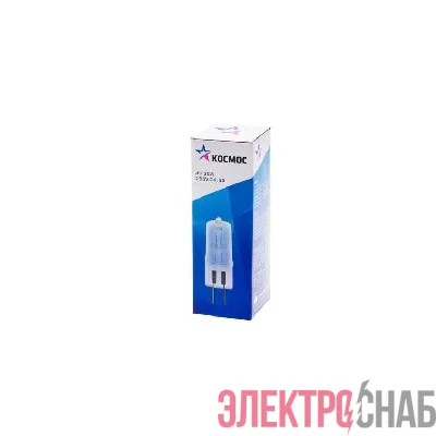 Лампа галогенная JD 35Вт капсула G6.35 3000К 240В КОСМОС LKsmJD230V35W