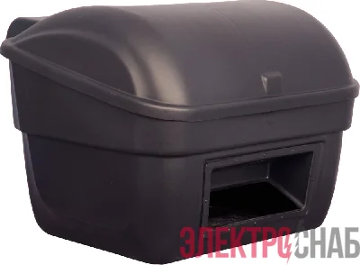 Контейнер для песка с крышкой и вставкой, 220л. черный КДП-220-1 КДП-220-1