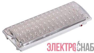 Светильник светодиодный ДПА 2104 60LED IP20 4ч аварийный аккум. IEK LDPA0-2104-60-K01