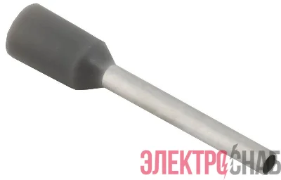 Наконечник НШВИ 0.75-12 сер. (уп.20шт) IEK UGN11-C75-012-020