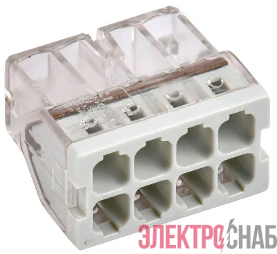 Клемма строительно-монтажная СМК 772-208 IEK UKZ30-208-001