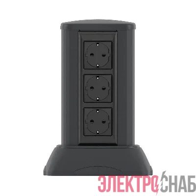 Мини-колонна для эл. установ. 0.25м черн. DKC 19523