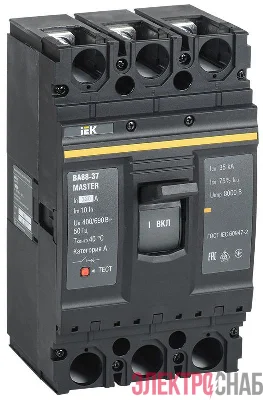 Выключатель автоматический 3п 320А 35кА ВА88-37 MASTER IEK SVA40-3-0320-02