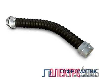 Ввод гибкий К-1086 У2 G1 1/2дюйм -38-49 полимерный ГОФРОМАТИК zeta40116