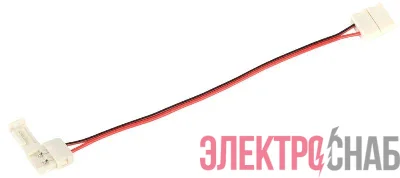 Коннектор MONO 8мм (разъем-15см-разъем) (уп.3шт) IEK LSCON8-MONO-212-03