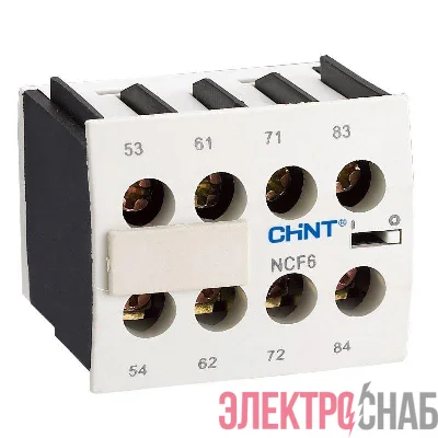 Приставка доп. контакты NCF6-22 к контактору NC6 (R) CHINT 261007