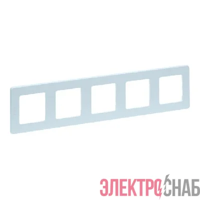 Рамка 5-м СП Inspiria IP20 мятн. IEK 673975