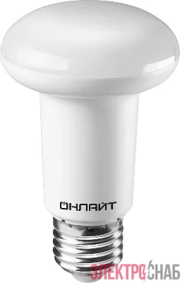 Лампа светодиодная 71 654 OLL-R63-8-230-4K-E27 8Вт 4000К нейтр. бел. E27 660лм 220-240В ОНЛАЙТ 71654