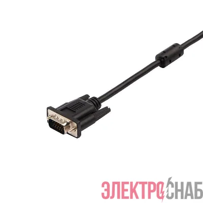 Шнур VGA Plug - VGA Plug 3м с ферритами PROCONNECT 17-5505-6
