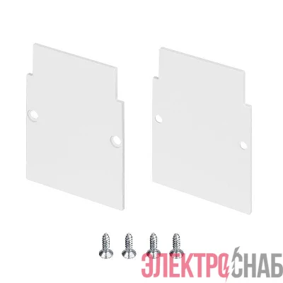 Заглушка MAG-CAP-4560-FDW (WH) металл Arlight 046964