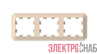 Рамка 3-м AtlasDesign Antique универс. песочн. SE ATN101203
