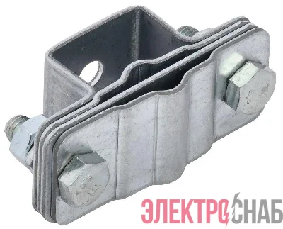 Держатель полоса/пруток-полоса/пруток 25-40мм/6-10мм оцинк. сталь IEK ZDP10-11-1-16-40