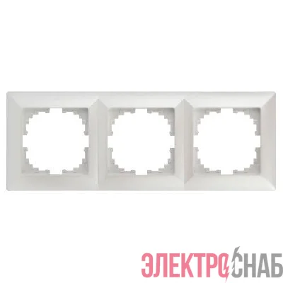 Рамка 3-м СП Solo 4-503-06 перламутр Intro Б0053996