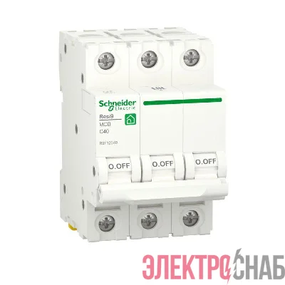Выключатель автоматический RESI9 (АВ) С 40А 3P 6000А SchE R9F12340