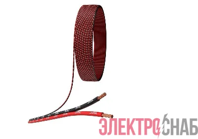 Кабель акустический 2х0.75 красн./черн. (м) Эра Б0048265