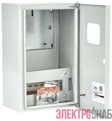 Корпус металлический SIMPLE ЩУРн 1/9 зо-1 76 УХЛЗ IP31 (400х250х175) (63) ЭРА Б0041680