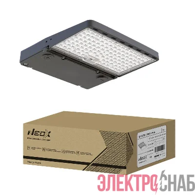 Светильник светодиодный ДКУ-LEVEL 100PA3С-PC-BL 100-240В 100/80/50Вт IP66 175лм/Вт 3CCT уличный 5лет NEOX 4690612062945