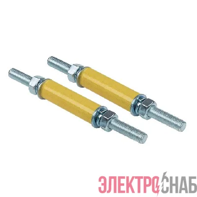 Изолятор втулочный Д=60мм со шпилькой и крепежом (уп.2шт) PROxima EKF BSS60FA