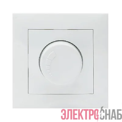 Светорегулятор Валенсия 600Вт 220В бел. PROxima EKF EWD06-101-10