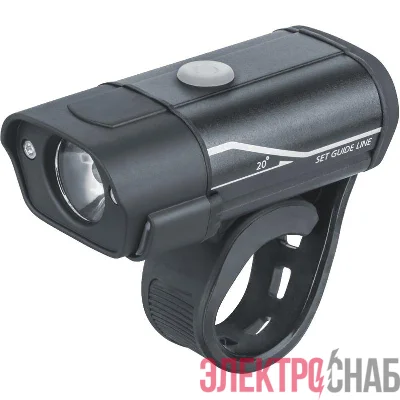Фонарь 14 674 NPT-B09-ACCU вело. алюм. 1CREE XPG LED 5Вт акк. 3.7В 850мА.ч Navigator 14674