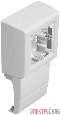 Коробка установочная посадочный d60мм для кабель-канала ELECOR IEK CKK11D-U-080-020-K01