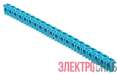 Маркер открытого типа KE 0.75-1.5кв.мм символ "6" (уп.500шт) IEK UMK-KE1-6