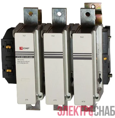 Контактор КТЭ 630А кат. 230В AC 1НО EKF ctr-b-630