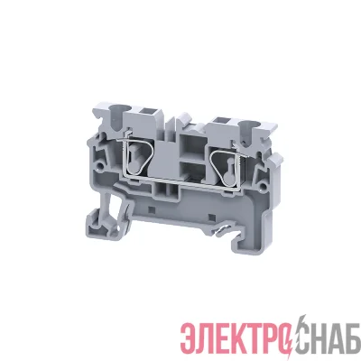 Клемма проходная пружинная OptiClip CX-4-I-32A-(0.2-4) сер. КЭАЗ 289713
