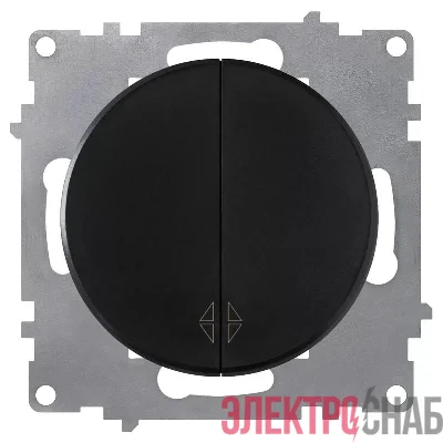 Переключатель 2-кл. СП Florence механизм черн. (1E31601303) OneKeyElectro 2172823