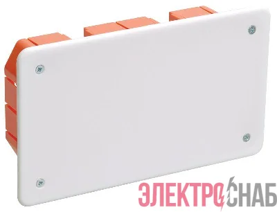 Коробка распаячная СП 172х96х45 IP20 КМ41006 (с саморезами с крышкой) IEK UKT11-172-096-045