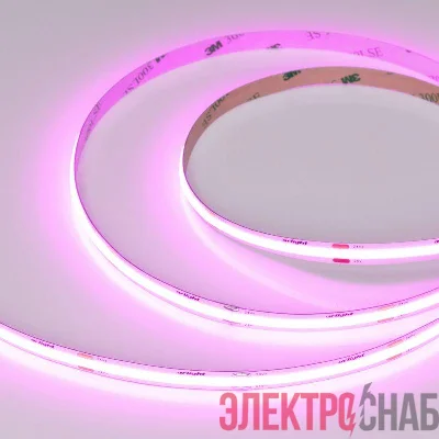 Лента светодиодная COB-X480-8mm 24V Magenta 8Вт/м IP20 (уп.5м) Arlight 047741