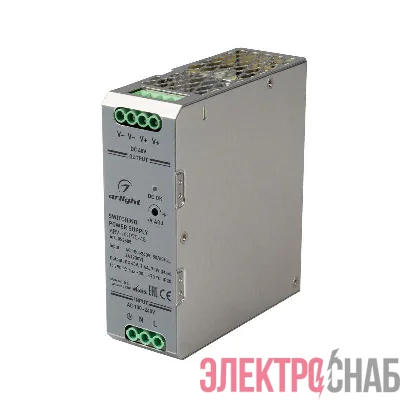 Блок питания ARV-DRP75-48 48В 1.6А 75Вт IP20 метал. Arlight 052805