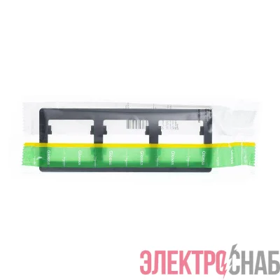 Рамка 3-м Glossa горизонт. антрацит SE GSL000703