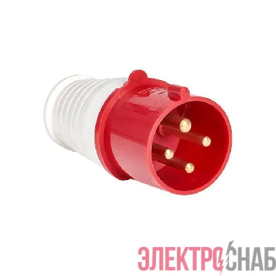 Вилка переносная 014 16А 3P+PE 380В IP44 EKF ps-014-16-380