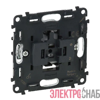 Выключатель 1-кл. СП Valena In'matic 10А IP20 250В 10AX безвинтов. зажимы механизм сер. Leg 752001