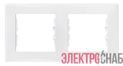 Рамка 2-м Sedna горизонт. бел. SchE SDN5800321