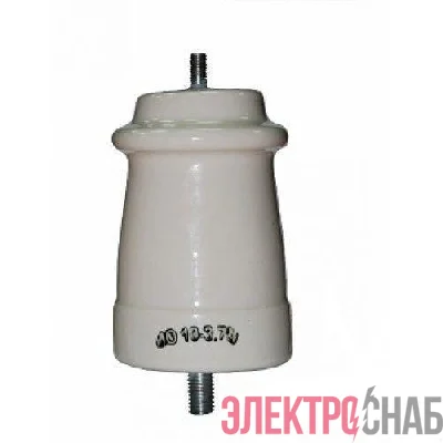Изолятор опорный ИО-10-3.75 I УЗ (болт М8/болт М12) Электрофарфор 00-00000240