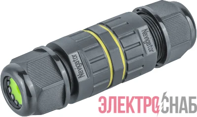 Коннектор кабельный I-образ. 82 837 NTB-I02-3P-IP68 3PIN Navigator 82837