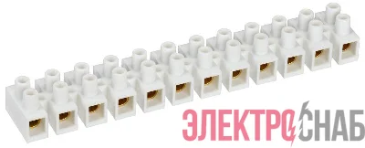 Колодка клеммная ЗВИ-80 н/г 10-25кв.мм 12 пар IEK UZV4-080-25