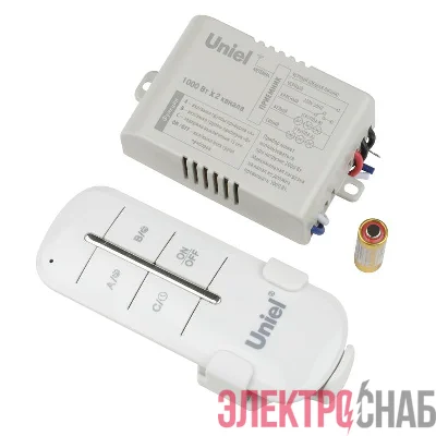 Пульт UCH-P005-G2-1000W-30M для управления светом 2 каналах1000Вт Uniel UL-00003633