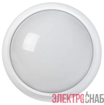 Светильник светодиодный ДПО 5343 12Вт 3ч 4000К IP54 круг аварийный IEK LDPOA-5343-12-4000-K01