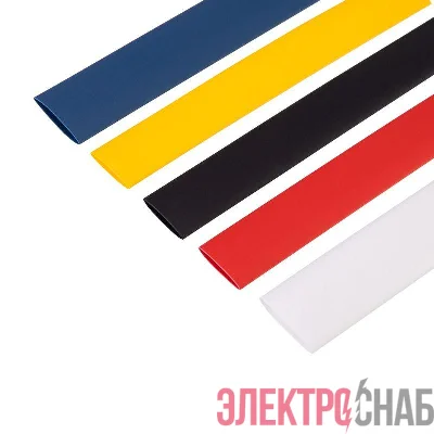 Набор трубок термоусадочных тонкостен. №2 (АВТО импорт) разноцвет. Rexant 29-0102
